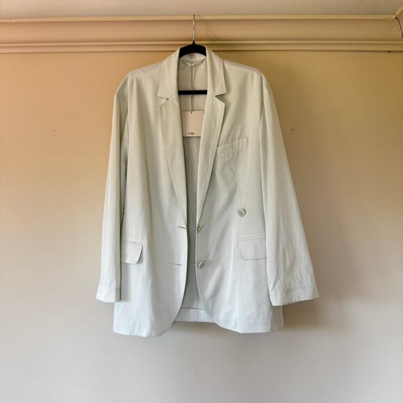 NWT Tibi Liam Blazer Drapey Suiting Size S SOLD OUT ONLINE Summer 2025 - Picture 1 of 17